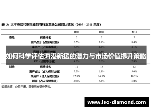 如何科学评估海港新援的潜力与市场价值提升策略
